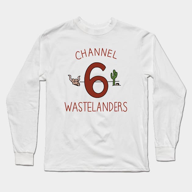 Channel 6 Wastelanders Long Sleeve T-Shirt by saintpetty